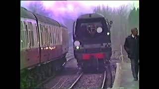 Mid Hants Railway The Watercress Line Father Christmas Special 1987 [upl. by Greeson304]