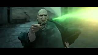 Harry Potter VS Lord Voldemort  Batalha final em Hogwarts [upl. by Ynnel]