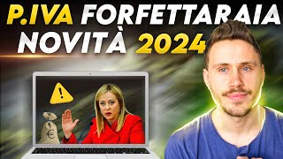 Regime Forfettario 2024 Novità e Cosa devi sapere sulla PIVA [upl. by Nate]