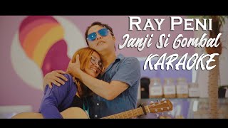 Ray Peni  Janji Si Gombal Karaoke Version [upl. by Llertram]