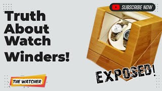 The Truth about Watch Winders  JQ Watch Winder  The Watcher [upl. by Thurnau]