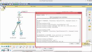 How to configure OSPF Configuration in Packet Tracer [upl. by Wayolle]