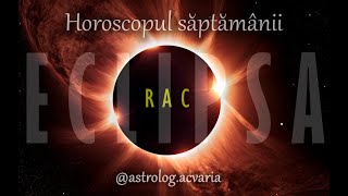 ♋RACII si ECLIPSA DE SOARE 🌈HOROSCOP 814042024 ACVARIA versiune short [upl. by Akirrehs12]