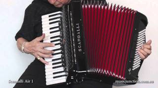 Scandalli Air 1 accordion demonstration [upl. by Waverley]