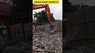 UNSA DAW SIKRETO constructionequipment operatorlife excavationcontractors reels [upl. by Etram]