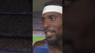 Kenny Bednarek talks 200m silver looking for gold in 4x100m relay  NBC4 Washington [upl. by Aowda]