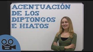 EL DIPTONGO Y EL HIATO  VOCALES ABIERTAS Y CERRADAS edutuber [upl. by Sile]