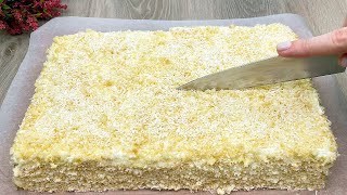 Kuchen in 15 Minuten Jeder sucht nach diesem Rezept Zarter und sehr leckerer Kuchen 😋 [upl. by Vevina]