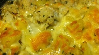 Cremiger Kartoffel Blumenkohlgratin So lecker hast du Blumenkohl noch nie gesehen [upl. by Matthew]