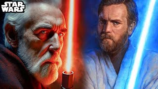 Why ObiWan Made Dooku WEAKER as a Sith  Star Wars Explained [upl. by Harim]