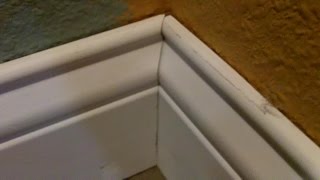 A Simple Trick to Install Baseboard Corners Perfectly [upl. by Dibru]