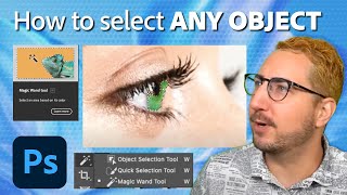 How to Use Selection Tools  Photoshop Tutorial for Beginners  Adobe Photoshop [upl. by Audrit949]