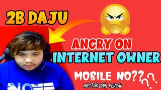 2b Gamer Most Funny Moments  2b gamer angry on internet owner  live fun by 2B [upl. by Drofkcor]