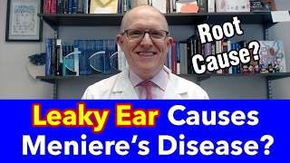 Is Leaky Ear THE Cause of Menieres Disease causes testing treatment [upl. by Damick]