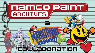 Namco Paint Archives  A Mario Paint Hangout Collaborative Medley [upl. by Inaluiak834]