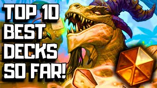 Best Hearthstone Decks In Perils In Paradise So Far [upl. by Goodson]