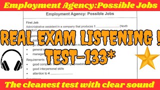 employment agency ielts listening test with answers [upl. by Neevan]