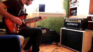 Fender Strat TE Big City Blues pickups Soldano Astroverb [upl. by Kreindler329]