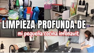 ✅️ LIMPIEZA EXTREMA DE MI PEQUEÑA COCINA ⚠️ TENIA MUCHA BASURA 🗑 MUY SUCIA 😵‍💫 limpiezaextrema [upl. by Ahsirak145]