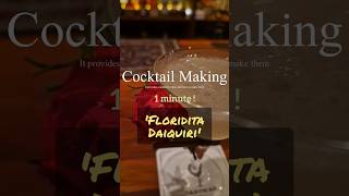 Floridita Daiquiri 1minute Cocktail Making [upl. by Tom186]