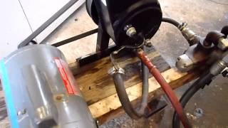 Controlling Hydraulic Motor amp Cylinder With Power Steering Pump [upl. by Ereveneug887]