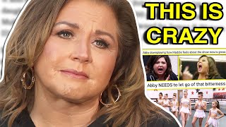 ABBY LEE MILLER SPEAKS OUT AGAINST MADDIE dance moms drama more [upl. by Kimmi]