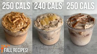 250 Calorie Pints of Protein Ice Cream  Fall Flavours  Ninja Creami Recipes [upl. by Asereht]