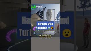 The Amazing Harmony Wind Turbines 🍃😮 shorts technology energy [upl. by Sherurd]