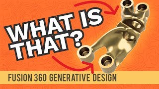 Free Generative Design — Beginner Fusion 360 Tutorial [upl. by Ateinotna]