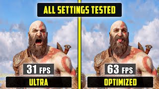 God of War Ragnarök PC  Performance Optimization Guide  Optimized Settings [upl. by Lindbom]