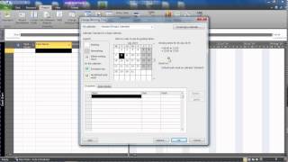 Change Project Working Week in MS Project [upl. by Rattan432]