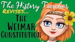 The Weimar Constitution  Weimar and Nazi Germany GCSE [upl. by Atiniv]