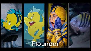 Flounder Evolution 19892023  The Little Mermaid [upl. by Adnahsat916]