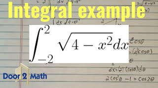 HOW TO INTEGRATE A SQUARE ROOT  Definite Integral  Calculus [upl. by Aleil]