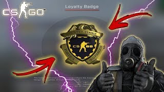 NOVA MEDALHA LOYALTY BADGE CSGO [upl. by Aerona]