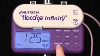 Flocare Infinity Feeding Pump Programming syöttöpumpun ohjelmointi [upl. by Neeluj]