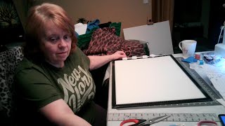 How to Use a Lightbox for Making Patternssewwhatseamstress9076 [upl. by Nemracledairam]