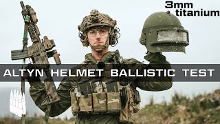 How strong is this Russian Titanium helmet The Altyn Helmet [upl. by Rex]