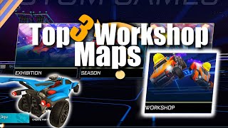 Top 3 Workshop Maps to Improve Your Rocket League Game [upl. by Winchell]