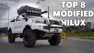 TOP 8 MODIFIED TOYOTA HILUX 2024 😲🔥  MOST LOADED HILUX [upl. by Melentha]