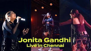 Jonita Gandhi Live Concert in Chennai  Arabic Kuthu Performance  Anirudh Tamil Songs [upl. by Odeen]