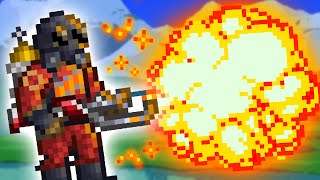 So I installed ALL the Terraria FLAMETHROWER Mods and this happened [upl. by Slaby]