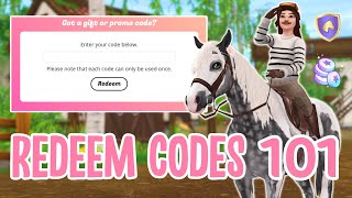 How to REDEEM a code in Star Stable Mobile amp PC FREE Star Coins Star Rider Pets Clothes Tack [upl. by Anu]