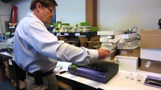 Perfect Binding Multiple Books at Once with the Fastback Model 20 Document Binder [upl. by Agnot]