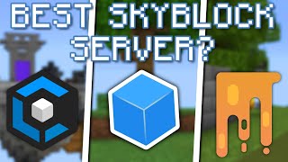 The Best Skyblock Server On Bedrock Edition [upl. by Raoul]