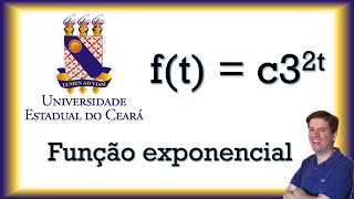 Uma cultura de bactérias cresce obedecendo à função ft  c32t  onde c é uma constante positiva [upl. by Hildie]