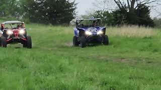 2020 Yamaha YXZ1000r GYTR Turbo vs 2021Maverick X3 XRC Turbo RR Can Am gets a length and the hit [upl. by Etam]