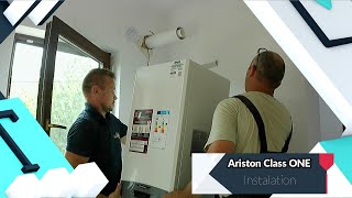 Montaj centrala Ariston 35 kw WiFi [upl. by Marvin385]