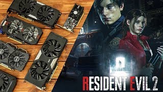 Resident Evil 2 Benchmarks With Budget Graphics Cards [upl. by Illek565]