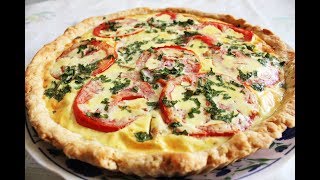 Tarte au thon et tomate  تارت التونة و الطماطم [upl. by Ahse]